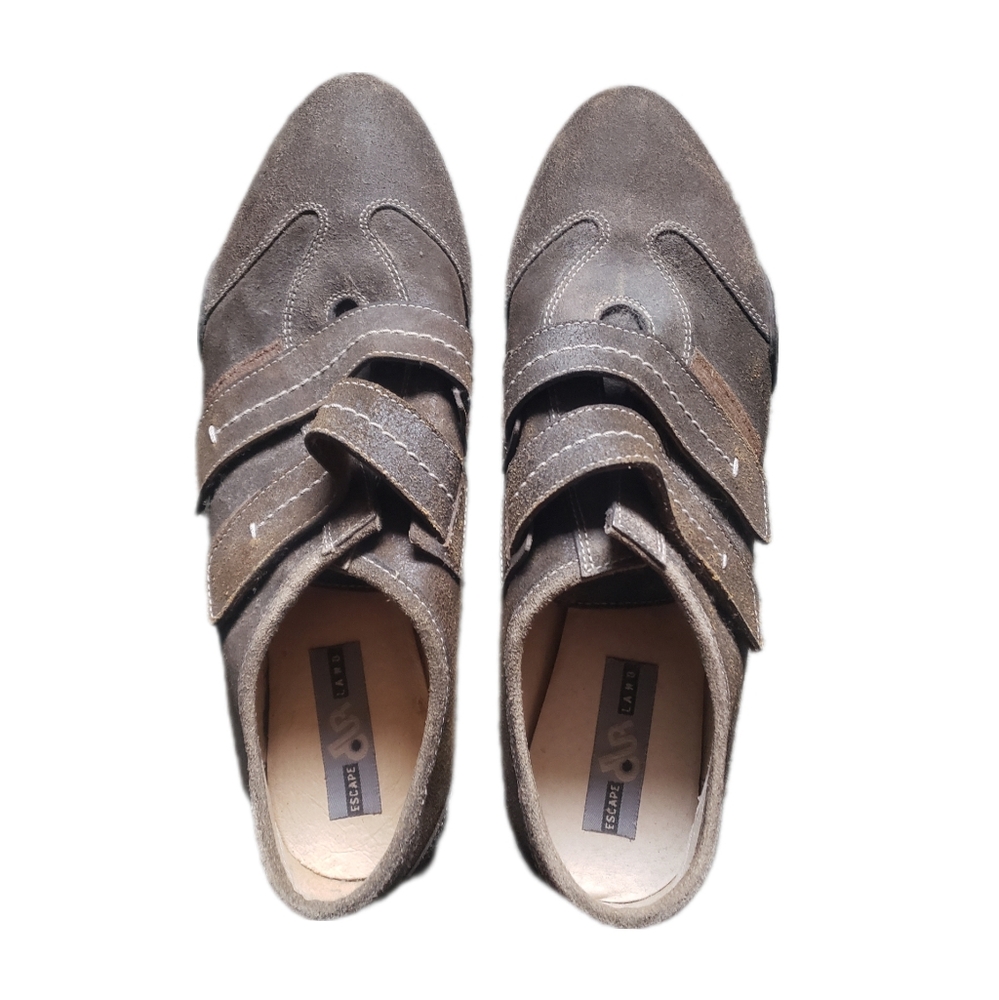 Escape DR Land Brown Strappy Shoes-Sz 44